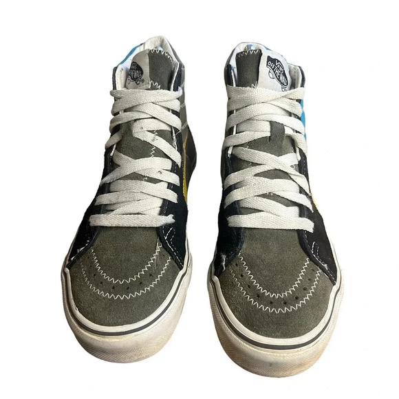 Vans Sk8-Hi Zig Zag High Top Sneakers Multicolor Skate Shoes Women’s Size 5 - Picture 5 of 10